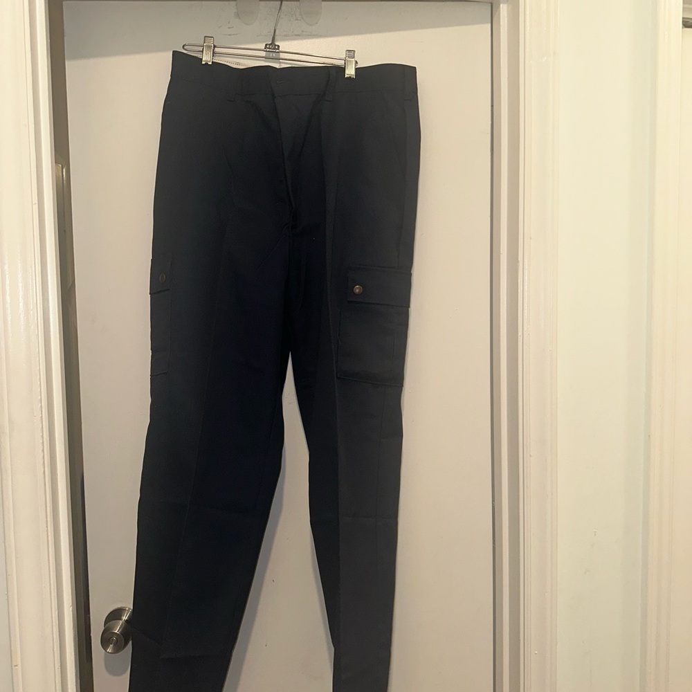 Aramark Navy Cargo Pants Size 36x34